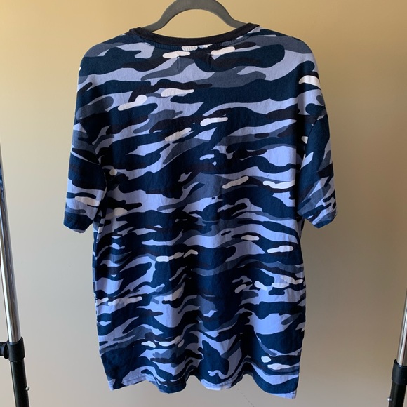 PacSun Blue Camo Short Sleeve - Picture 4 of 5
